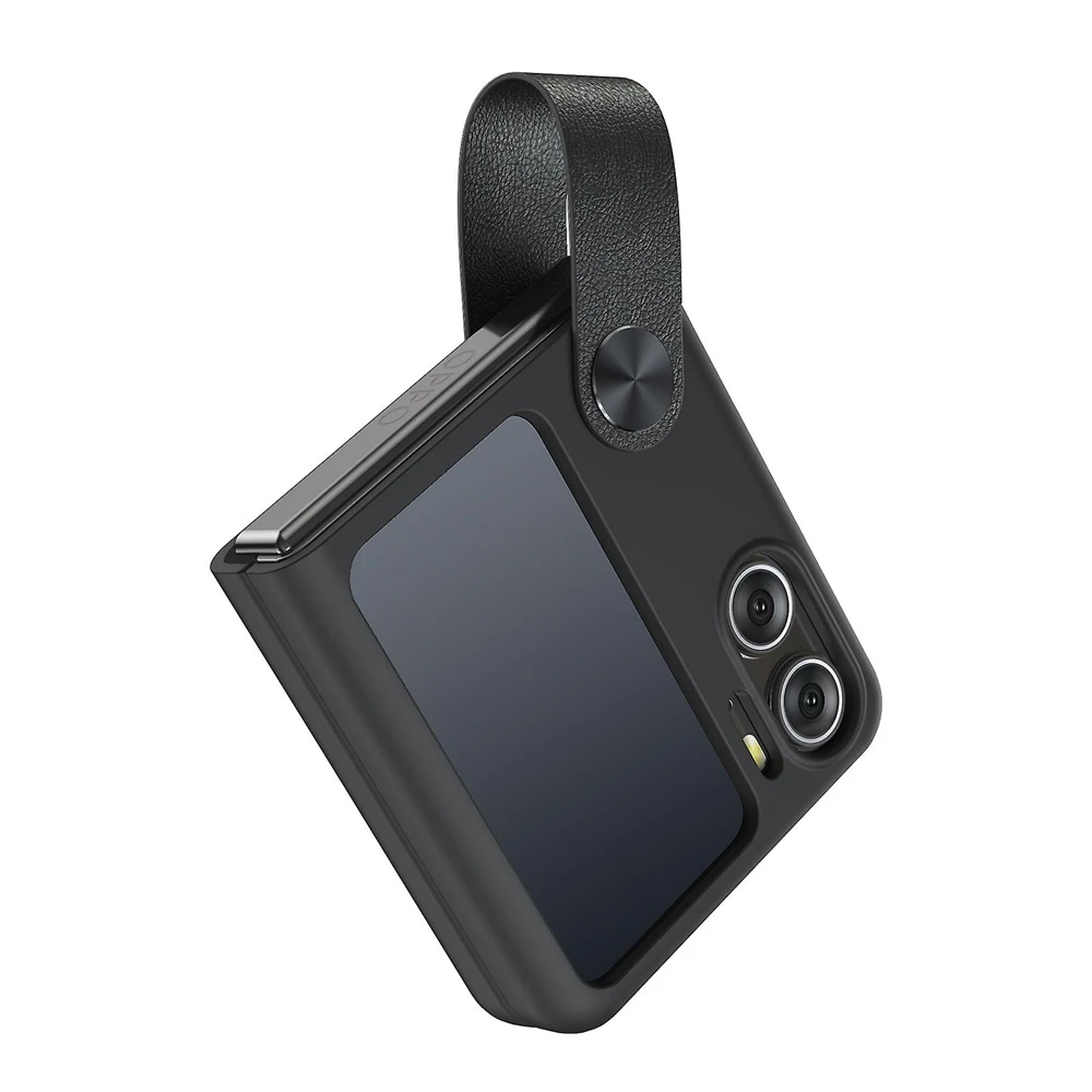 Oppo case liquid silicone oppo find n2 flip, black 3