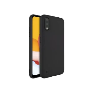 Чехол liquid silicone для samsung a01, черный