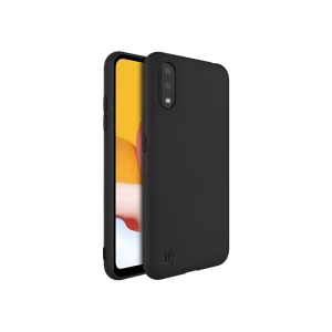 Helmet case liquid silicone samsung a01, black