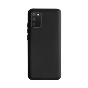 Чехол helmet liquid silicone для samsung a03s, черный Thumbnail 2