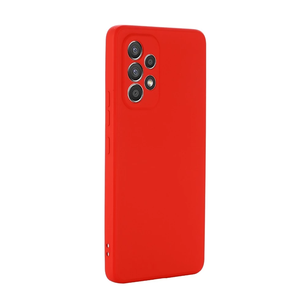 Helmet case liquid silicone samsung a33, red 2