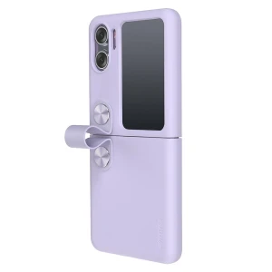 Oppo case liquid silicone oppo find n2 flip, purple Thumbnail 4