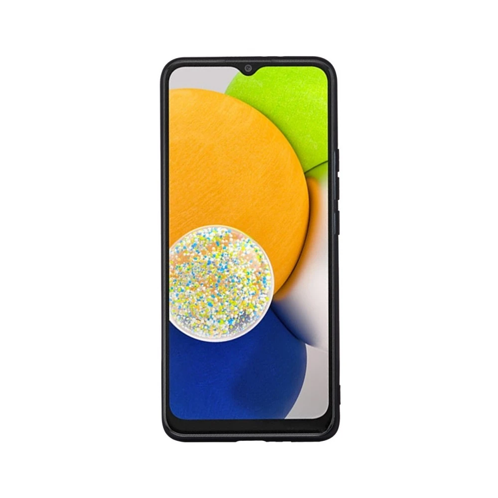 Helmet case liquid silicone samsung a03, black 2