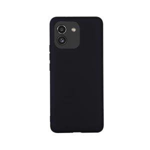 Helmet case liquid silicone samsung a03, black Thumbnail 3