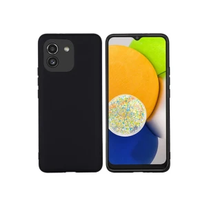 Helmet case liquid silicone samsung a03, black