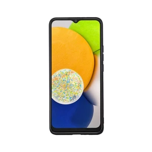 Helmet case liquid silicone samsung a03, black Thumbnail 2