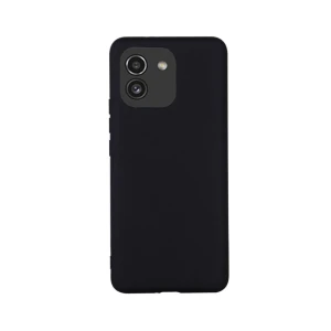 Helmet case liquid silicone samsung a03, black Thumbnail 3