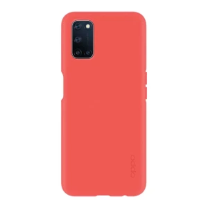 Чехол oppo case liquid silicone pc047 для a72/a52 coral red