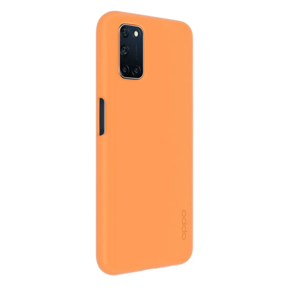Чехол oppo liquid silicone pc047 для a72/a52 cream orange 2
