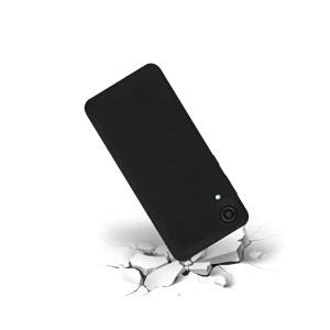 Helmet case liquid silicone samsung a03 core, black Thumbnail 3