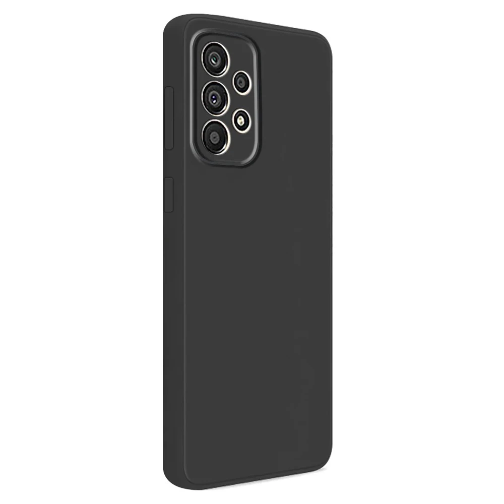 Чехол helmet liquid silicone для samsung a33, черный 2