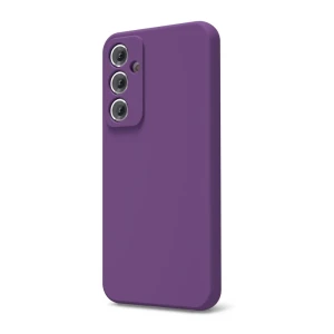 Helmet case liquid silicone samsung s23fe, purple