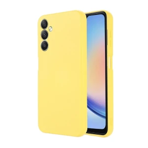 Woo case liquid silicone samsung a25 5g, yellow Thumbnail 2