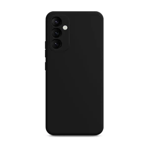 Woo case liquid silicone samsung a15 4g, black