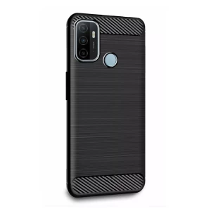 Чехол helmet case carbon для oppo a53, черный Thumbnail 2