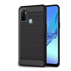 Helmet case carbon oppo a53, black
