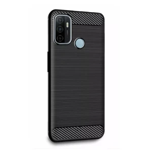 Чехол helmet case carbon для oppo a53, черный Thumbnail 2