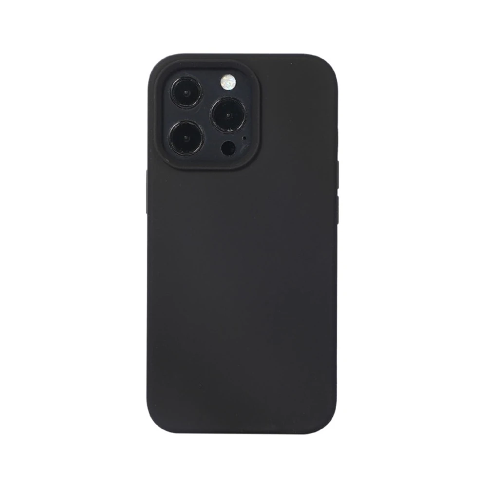 Helmet case liquid silicone iphone 14 pro, black 2