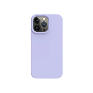 Helmet case liquid silicone iphone 14 pro, purple Thumbnail 2