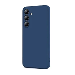 Woo case liquid silicone для samsung a25 5g, синий