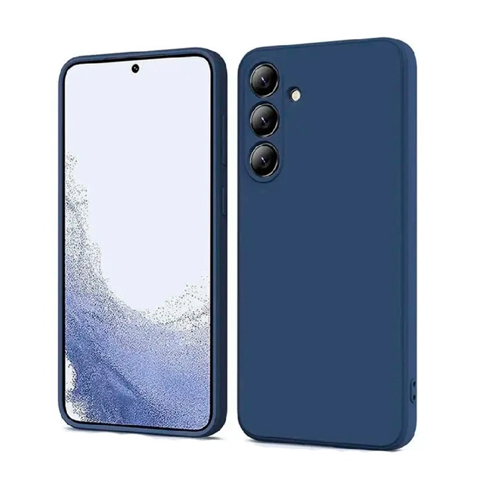 Woo case liquid silicone samsung a25 5g, blue 2