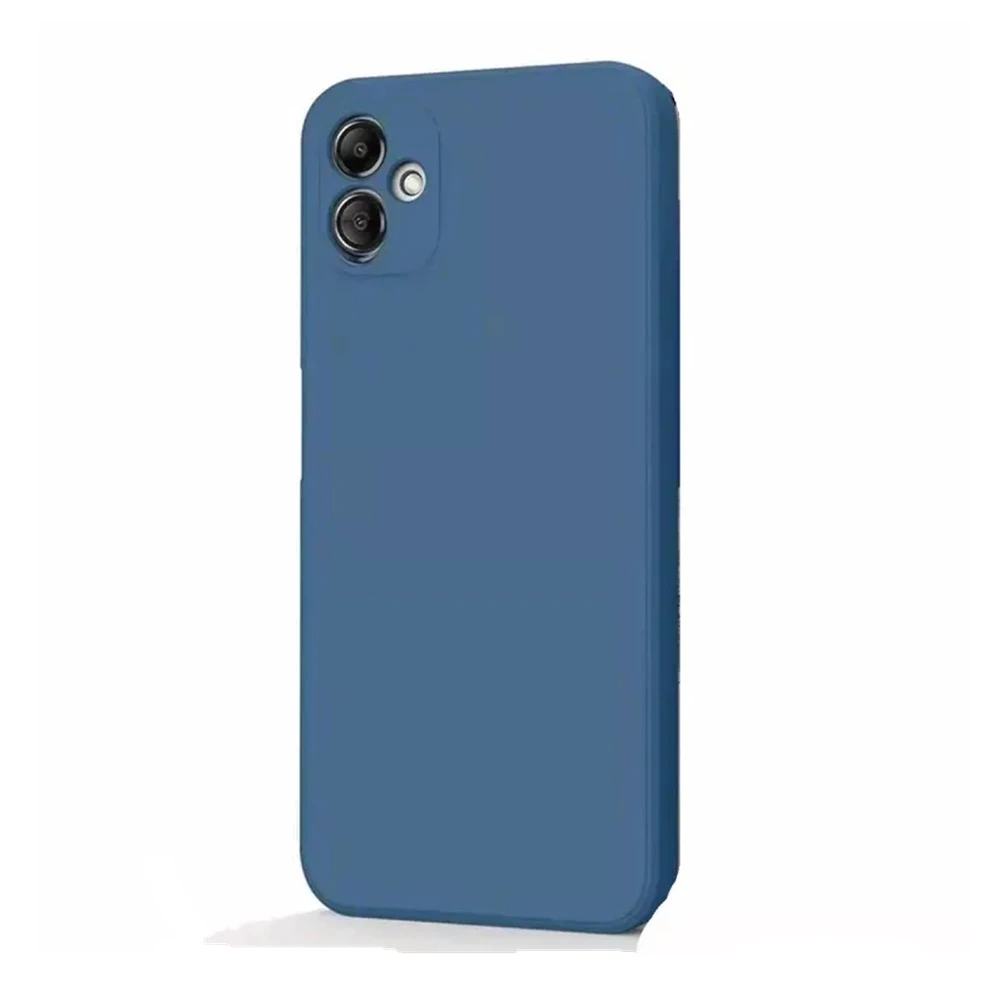 Helmet case liquid silicone samsung a05, blue 2