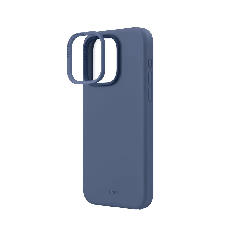 Uniq чехол для iphone 15 pro max hybrid magclik charging lino hue, синий 2