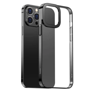 Baseus case glitter phone iphone 13 pro, black