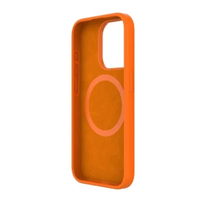 Helmet case liquid silicone iphone 14 pro, orange Thumbnail 3
