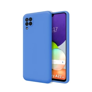 Helmet case liquid silicone samsung m22 4g, blue Thumbnail 2