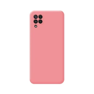 Helmet case liquid silicone samsung m22 4g, pink