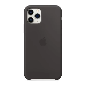 Helmet case liquid silicone iphone 11 pro, black Thumbnail 2