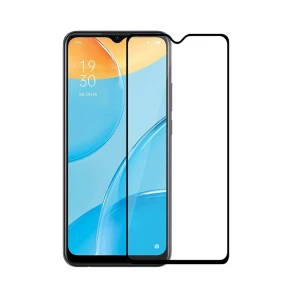 Защитное стекло diamond glass 4d для oppo a15/a15s/a16/a16s, черное Thumbnail 2