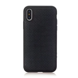 Helmet case liquid silicone grid iphone 11 pro, black