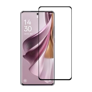 Защитное стекло diamond glass 5d для oppo reno 10 pro 5g, черное