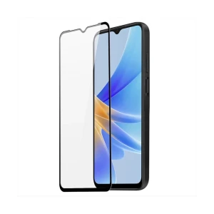 Защитное стекло diamond glass 5d для oppo a17, черное