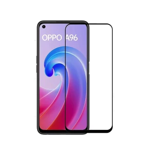 Защитное стекло diamond glass 5d для oppo a96, черное