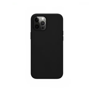 Helmet case liquid silicone iphone 12 pro max, black