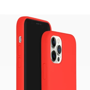 Helmet case liquid silicone iphone 12 pro, red Thumbnail 2