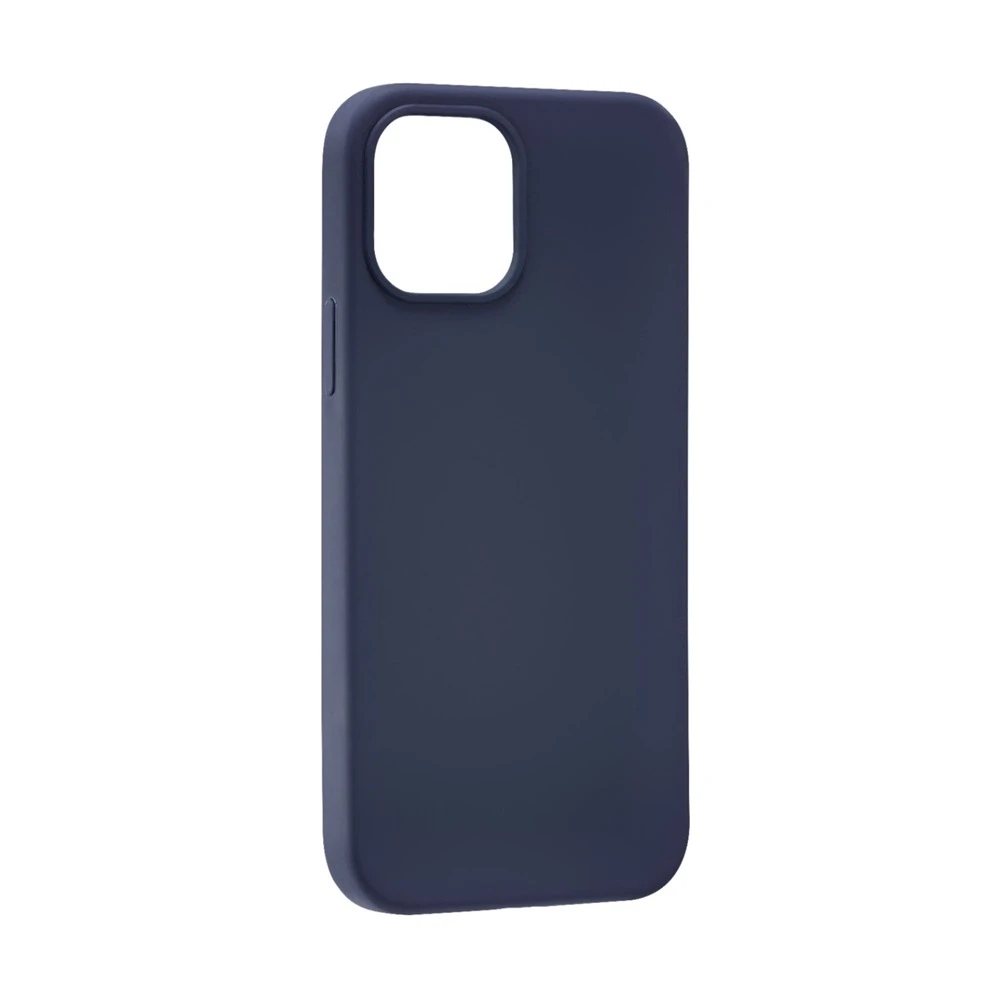 Helmet case liquid silicone iphone 12 pro, navy blue 3