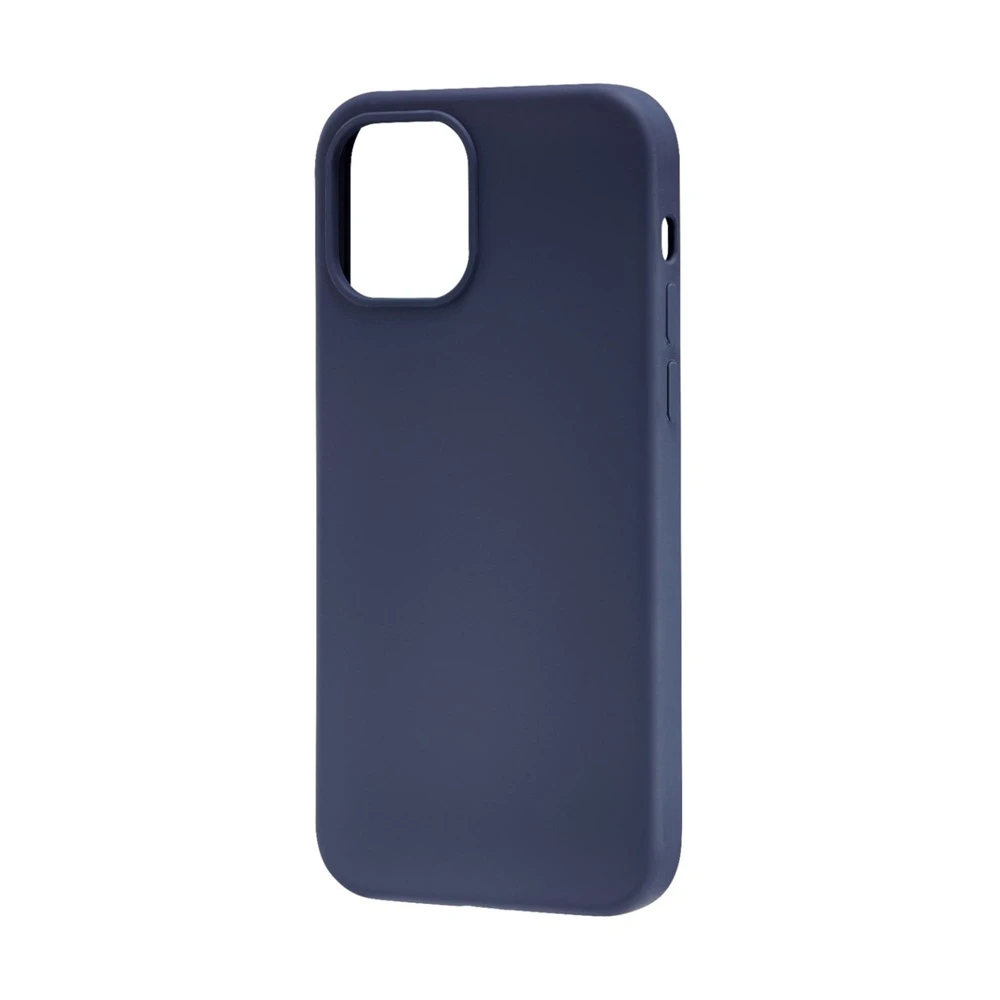 Helmet case liquid silicone iphone 12 pro, navy blue 2