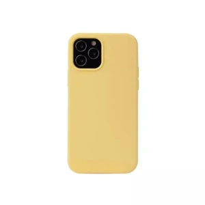 Helmet case liquid silicone iphone 12 pro max, yellow