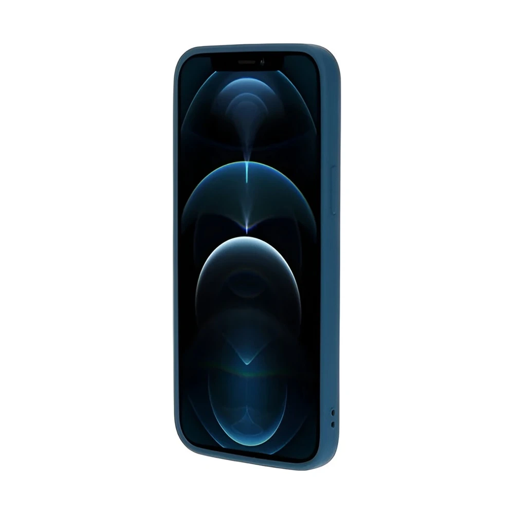 Helmet case liquid silicone iphone 12 pro, blue 4