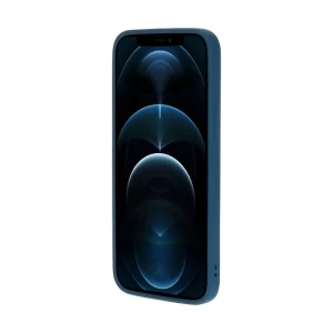 Helmet case liquid silicone iphone 12 pro, blue Thumbnail 4