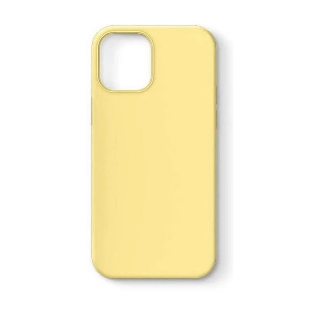 Helmet case liquid silicone iphone 12 pro, yellow 3
