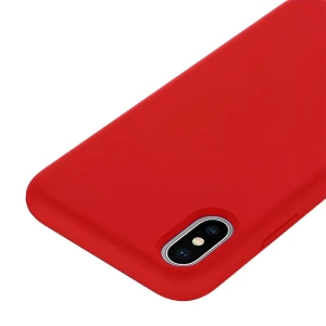 Helmet case liquid silicone iphone xs max, red Thumbnail 3