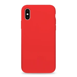 Helmet case liquid silicone iphone xs max, red Thumbnail 2