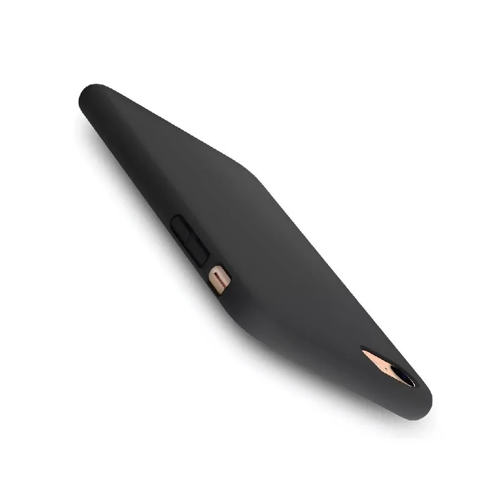 Чехол helmet liquid silicone для iphone 7/8, черный 2