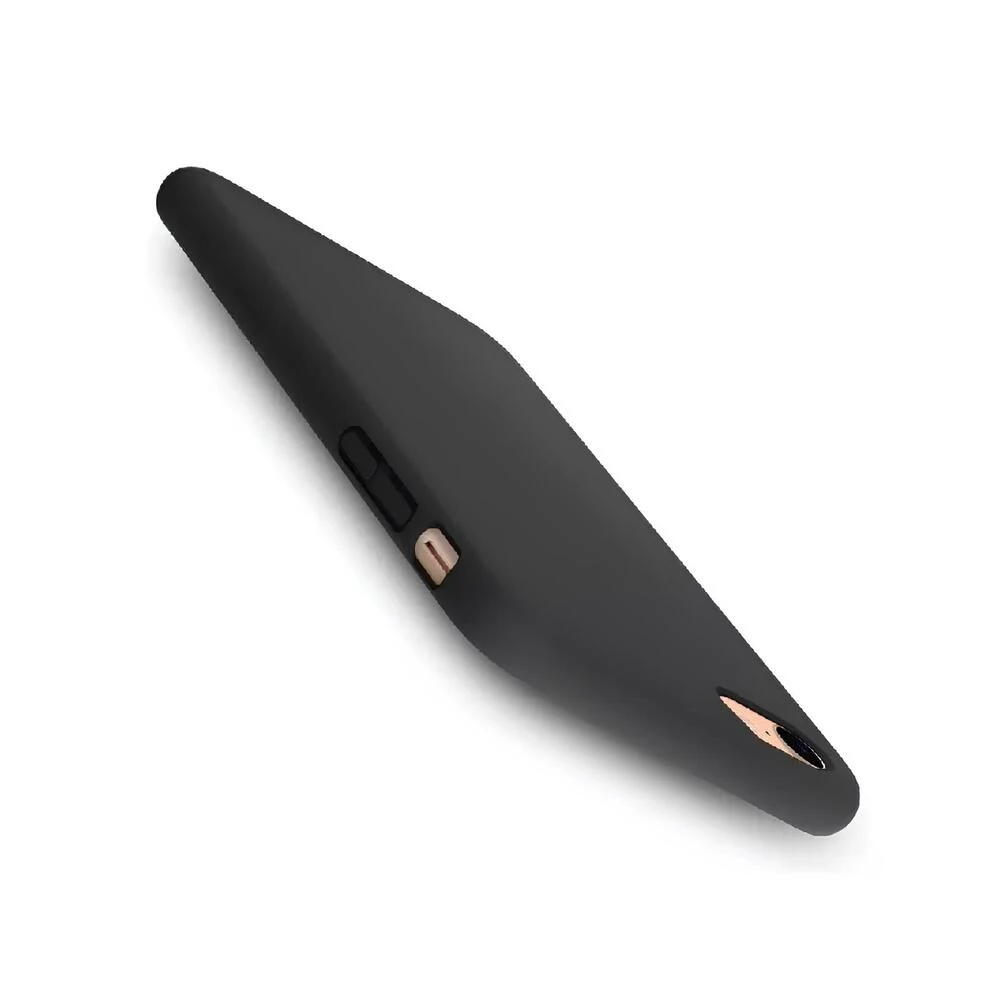 Чехол helmet liquid silicone для iphone 7/8, черный 2