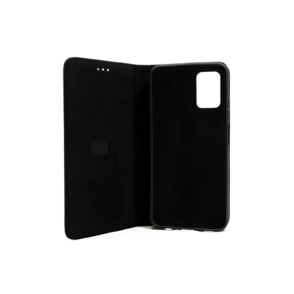 Чехол-книжка shell flip nylon для xiaomi redmi note 11s, черный 2